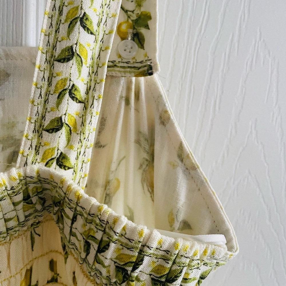 Max Studio London Maxi Dress Lemon Print - Picture 6 of 11